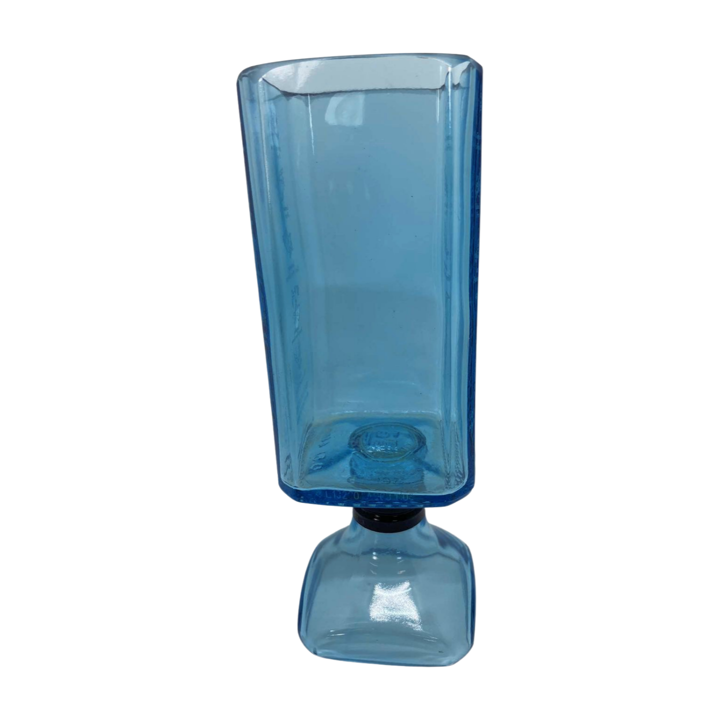 Vaso de vidrio Celeste