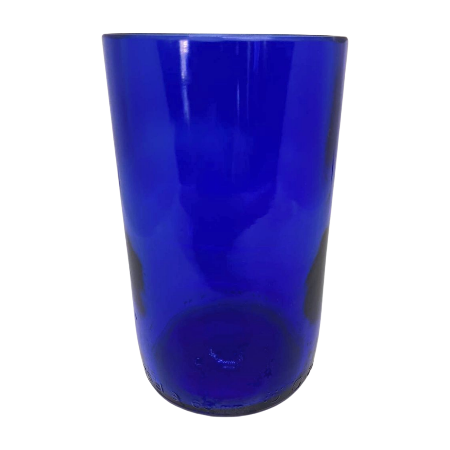 Vaso de vidrio Azul